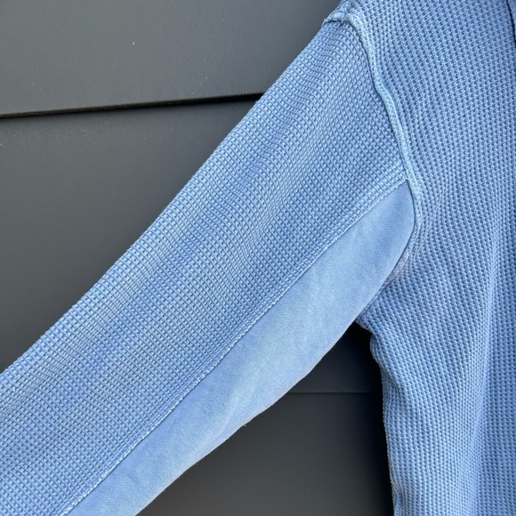 American Eagle “lumber jane” Waffle Knit Hooded Button-Up Shirt - Oversized - M - Picture 3 of 7